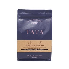 TATA 火雞肉紅藜全犬糧, 1個, 火雞肉紅藜全犬糧 4LB(1.82kg)