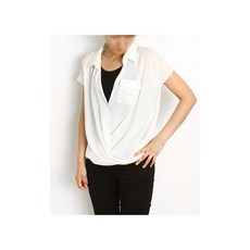 패션스타트 패턴인 P166 Blouse 여성 블라우스 셔츠 옷 패턴 도안 옷본 여성복, 1개, 혼합