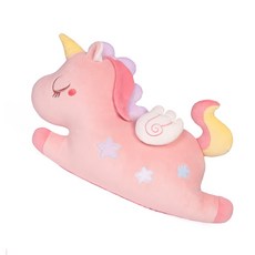 MISSUBEAR 毛絨玩具抱枕, 獨角獸-粉(現貨,65公分