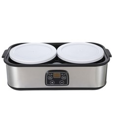 雙杯優格機，恆溫發酵，獨立水槽，操作簡單, 不鏽鋼, 1個