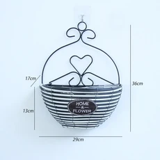 라탄 벽걸이 바구니 과일 대형 1개 1개 2단