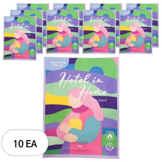 호텔인홈 더트래블 붙이는 핫팩 50g, 10개