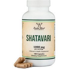 Shatavari Capsules - 1 000mg Shatavari Powder Per Serving 180 Capsules 90 Day Supply for Hormone, Shatavari Capsules - 1,000mg S, 1개, 180정