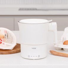 보아르 이지 전기포트 C 휴대용 접이식 여행용 올스텐 무선 커피포트, VPEP-003IV