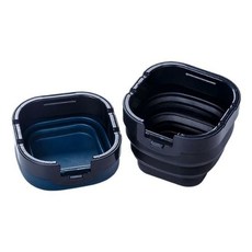 수채화 보조용품 그림 도구 물통 미술 케이스 휴대용, 레드