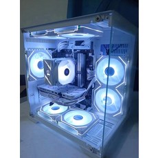 게임용 조립 컴퓨터 데스크탑 PC 고성능 본체, 단일 모델, Android, 1GB, 1GB, R5 5600 RTX5060 패키지 3