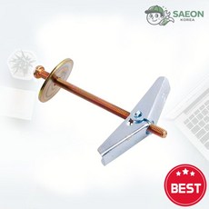 세이온 나비앙카 토글앙카세트 4 75mm 석고보드 벽면 와셔너트, 1