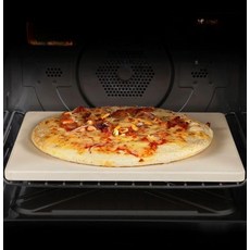 베이킹 스톤 슬레이트 돌판 내열성 석판 빵판 피자 오븐 오프화이트 330x280mm 12mm