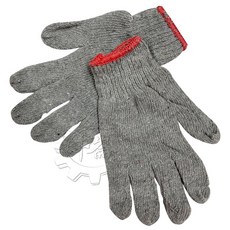 ＊中崙五金【附發票】棉紗手套 工地手套 棉質手套 單一尺寸 灰色 / 白色 二款顏色 (10包), 灰色 (10包), 1個