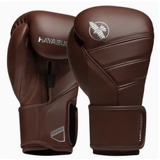 古川小夫 HAYABUSA 隼 T3 奢華系列 真皮拳套 拳擊手套 散打 格鬥 泰拳 搏擊 抗菌 深胡桃, 1個