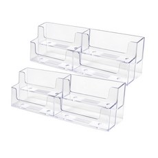 아베라 아크릴 명함꽂이, 2개, 4단