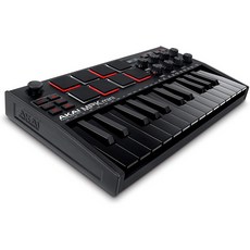 Akai MPK Mini MK3 MIDI鍵盤 台灣公司貨保固一年 最新第三代 創作錄音鍵盤, 黑色限量款,組合
