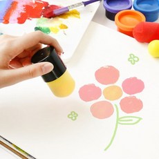 미술놀이 스탬프 립스틱 스펀지도장 꾸미기 만들기 all+800Nm