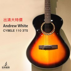 Andrew White CYBELE 110 3TS 面單 漸層 雲杉 印度玫瑰木 民謠吉他, 詳見包裝