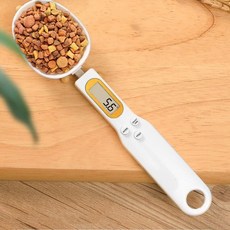 강아지 고양이 전자식 사료계량스푼