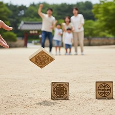 세트상품 비석치기 민속놀이 전통놀이 3종 세트 전통 인쇄 전통민속놀이, 상세페이지 참조, 1개