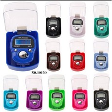 小邑的家 盒裝迷你LED手指計數器 念佛計數器 電子計數器，輕巧便攜，LED顯示清晰, 現貨隨機出貨, 1個