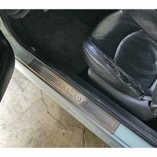 圓夢工廠 Peugeot 寶獅 1007 (2004-2009) 改裝鋁製車門迎賓踏板 門檻飾板 2門