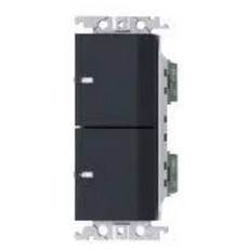 Panasonic GLATIMA系列 埋入式螢光二切開關, 1個, 黑色,110V
