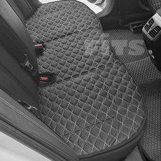 LF소나타 뒷좌석 시트커버 코지 3인 방석 카시트커버 블랙도트 다이아, 뒷좌석 일체형, 다이아(신형), 1개