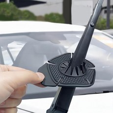 라온파인 자동차 와이퍼 보호커버 실리콘 틈새 이물질 방지 패드, 투명(2p)