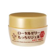 ローヤルゼリー もっちりジェル EX 玻尿酸、膠原蛋白、蜂王乳、蜂蜜保濕成分, 黃, 1個裝