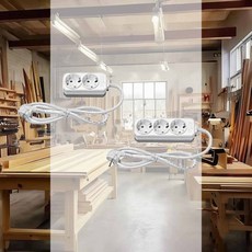 멀티코드 접지극 MTC 14498 누전방지 전기코드선 가구콘센트 접지충전기 감전사고방지 접지플러그