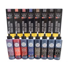 크리스탈 뉴트럴 믹싱칼라 180ml 중성칼라 파마약혼합, 1개, 흑색