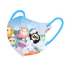 卡皮巴拉兒童口罩50入/組 4D立體獨立包裝小孩口罩 大童口罩KN95/KF94口罩【買250片送50片】, 1個, 蛋仔B 獨立包裝，下標數1為50片, 蛋仔B, 50片