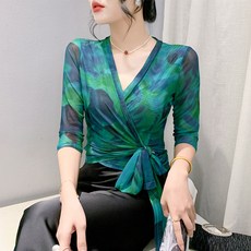 댄스복 라틴 무대의상 시스루 묶는 화려한 라인 고고 아랑 장구 난타복 단체복 줌바복