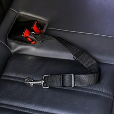 하라 애견 안전벨트세트 블랙 애견안전벨트 애견차량용품 애견안전용품, 1개