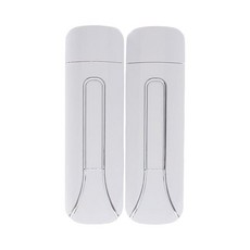 벽걸이 물비누 용기 (2구 300ml 화이트) DK13, 상세페이지 참조, 1개