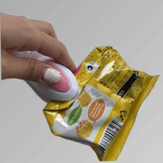 미니실링기 화이트 밀봉 열선 비닐 포장 음식, 1개