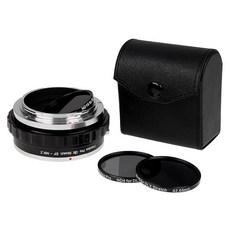 Fotodiox 캐논 EF/EF-S 렌즈와 니콘 Z-마운트 카메라와 호환되는 DLX 스트레치 어댑터 - 매크로 및 ND 필터 기능, Fotodiox 캐논 EF/EF-S 렌즈와 니콘 Z-마