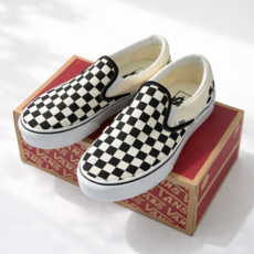 반스 슬립온 플랫폼 운동화 체커보드 클래식 스니커즈 Casualio