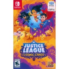 NS SWITCH DC 正義聯盟：宇宙混亂 英文美版 DC's Justice League: Cosmic【一起玩】, 現貨全新, 現貨全新