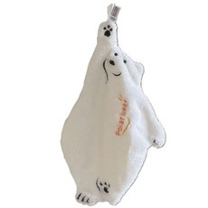 小熊造型擦手掛巾 (送掛勾), 1個, 1個裝