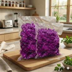 위스트롱 손질 적양배추 채 1+1 국내산, 500g, 2개