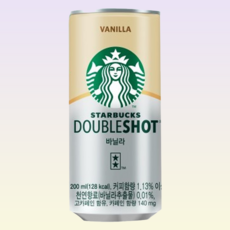 스타벅스 더블샷 바닐라, 200ml, 6개