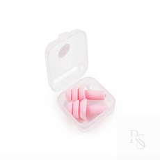 리치썬샵 귀마개 폼 소재 귀마개, 분홍