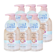 엘지 온더바디 바디클랜저 벨먼 스파 사해소금 스크럽 히말라야 핑크솔트, 6개, 400ml
