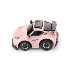 FPV RC카 드론 카메라 RC SNT 1100 Q25-370Z 자동차 마이크로 데스크 레이스 테이블 리모컨 마그네틱 어트랙션 FPVBOX 25mW, Only Pink Car
