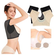 ComfyCove 겨드랑이 땀 패드가 달린 인너 초극세 2매 세트 + 어깨에 착용하는 땀 겨드랑이 패드 땀 흡수 인너 레디스 (M 어소트 2매 세트 + 어깨에 착용하는 땀 패드)