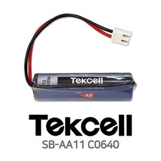 텍셀 SB-AA11 C0640 열량계 원격지시부 검침기 난방지시기 가스미터 계량기 배터리, 1개