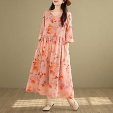 생활한복 원피스 생활복 법복 큰사이즈 절복 개량 철릭