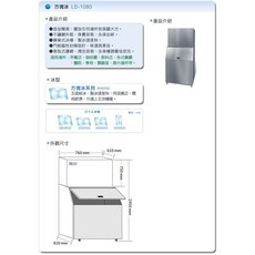 力頓 LD-1080 製冰機, 詳見包裝