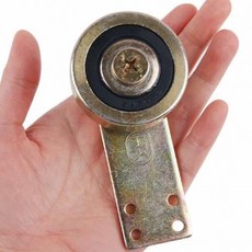 C형강로라 53mm 가구철물 슬라이딩도어롤러, 1개