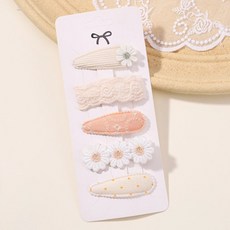 프롬 채니 봄봄 플라워 삔