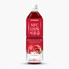 참앤들황토농원 NFC 착즙원액 석류즙, 1L, 2개