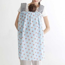 와이엠마마 아기띠블랭킷 유모차 고정 여름용 다용도리플블랭킷, 해피버스베어